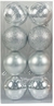 Set x 8 - Deco Navidad Bolas 7cm (Plata) - comprar online