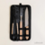 Set Asado Madera x3