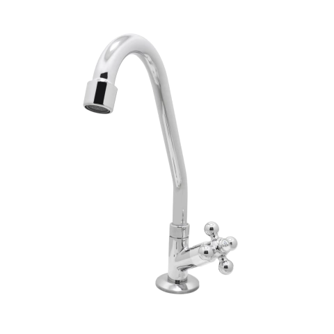 Torneira Cozinha Bancada Bica Móvel Cromada Luxo