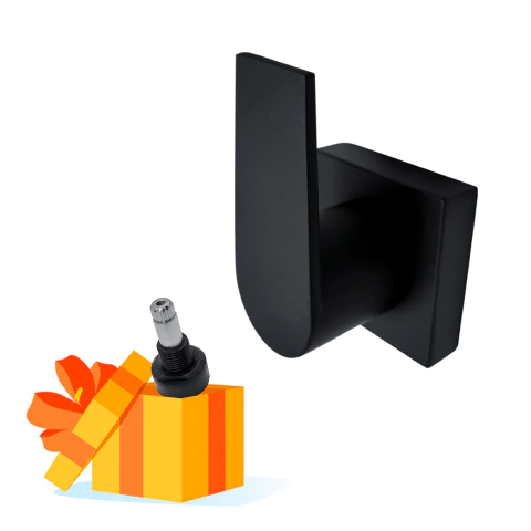 Acabamento Registro Alavanca Preto Padrão Deca Luxo + Acabamento Fosco