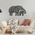 Woodecora - Aplique de Parede em Mdf 3D Manada. Escultura, Quadro Decorativo