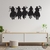 Woodecora - Aplique de Parede em Mdf 3D Cowboys a Cavalo. Escultura, Quadro Decorativo