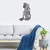 Woodecora - Aplique de Parede em Mdf 3D Gato Geométrico. Escultura, Quadro Decorativo