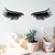 Woodecora - Aplique de Parede em Mdf 3D Lashes Cílios. Escultura, Quadro Decorativo
