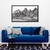 Woodecora - Aplique de Parede em Mdf 3D Painel Montanhas Escultura, Quadro Decorativo