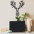 Woodecora - Aplique de Parede em Mdf 3D Cervo. Escultura, Quadro Decorativo