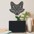 Woodecora - Aplique de Parede em Mdf 3D Raposa. Escultura, Quadro Decorativo