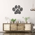Woodecora - Aplique de Parede em Mdf 3D Patinha Rosas. Escultura, Quadro Decorativo
