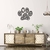 Woodecora - Aplique de Parede em Mdf 3D Patinha Arabesco. Escultura, Quadro Decorativo