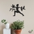 Woodecora - Aplique de Parede em Mdf 3D Yoga Freedom. Escultura, Quadro Decorativo
