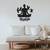 Woodecora - Aplique de Parede em Mdf 3D Meditação Namaste. Escultura, Quadro Decorativo
