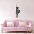 Woodecora - Aplique de Parede em Mdf 3D Bailarina Harmonie. Escultura, Quadro Decorativo