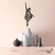 Woodecora - Aplique de Parede em Mdf 3D Bailarina Harmonie. Escultura, Quadro Decorativo