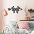 Woodecora - Aplique de Parede em Mdf 3D Flecha Mariposa. Escultura, Quadro Decorativo