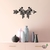 Woodecora - Aplique de Parede em Mdf 3D Flecha Mariposa. Escultura, Quadro Decorativo