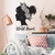 Woodecora - Aplique de Parede em Mdf 3D Wild Heart. Escultura, Quadro Decorativo
