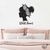 Woodecora - Aplique de Parede em Mdf 3D Wild Heart. Escultura, Quadro Decorativo
