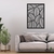 Woodecora - Aplique de Parede em Mdf 3DFolhas da Mata. Escultura, Quadro Decorativo