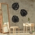 Woodecora - Aplique de Parede em Mdf 3D Costela de Adão Trio. Escultura, Quadro Decorativo