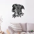 Woodecora - Aplique de Parede em Mdf 3D Pitbull. Escultura, Quadro Decorativo