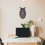 Woodecora - Aplique de Parede em Mdf Coruja. Escultura/Quadro Decorativo