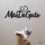 Woodecora - Frase Lettering Aplique de Parede em Mdf 3D Mãe de Gato. Frase, Escultura, Quadro Decorativo