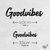 Woodecora - Palavra Lettering Aplique de Parede em Mdf 3D Goodvibes. Frase, Escultura, Quadro Decorativo
