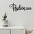 Woodecora - Palavra Lettering Aplique de Parede em Mdf 3D Resiliência. Frase, Escultura, Quadro Decorativo