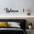 Woodecora - Palavra Lettering Aplique de Parede em Mdf 3D Resiliência. Frase, Escultura, Quadro Decorativo