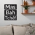 Woodecora - Aplique de Parede em Mdf 3D Mas Bah Tchê Expressão Gaúcha. Escultura, Quadro Decorativo