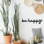 Woodecora - Palavra Lettering Aplique de Parede em Mdf 3D Be Happy. Frase, Escultura, Quadro Decorativo