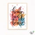 Woodecora - Quadro decorativo Home Sweet Home A3, para Sala, Quarto, Cozinha com Moldura.