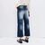 JEAN CROP FLOWER - Helga