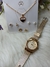 Relógio Feminino + Kit Colar e Brinco S/ Caixa - comprar online