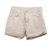 Short Beige con doblés