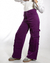 Jean Wide Leg Grape
