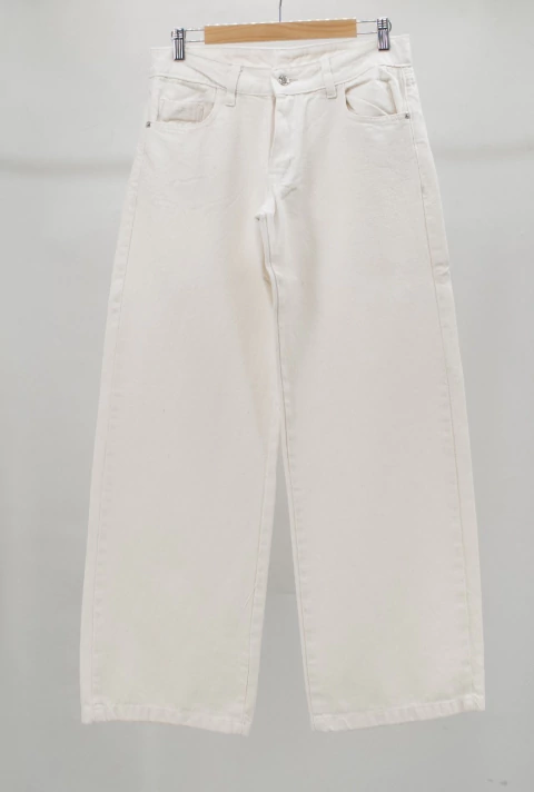 Jean Baggy Off-white