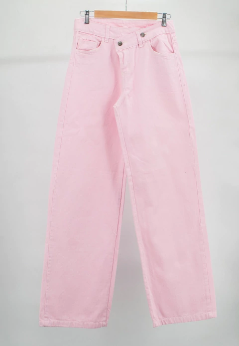 Jeans Wide Leg Gab - Cintura Cruzada