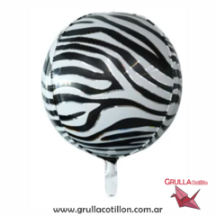GLOBO 4D ANIMAL PRINT (Elegir modelo) - GRULLA COTILLÓN