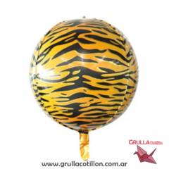 GLOBO 4D ANIMAL PRINT (Elegir modelo) en internet