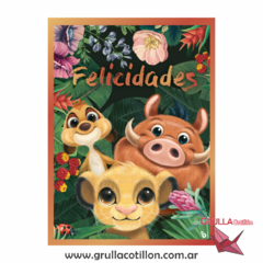 AFICHE ANIMALITOS SELVA DISNEY