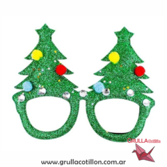 LENTES GLITTER ARBOLITO