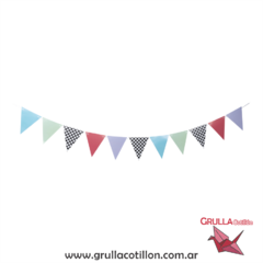 BANDERIN TRIANGULAR AUTOS VINTAGE - comprar online