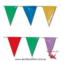 BANDERIN MULTICOLOR PLASTICO