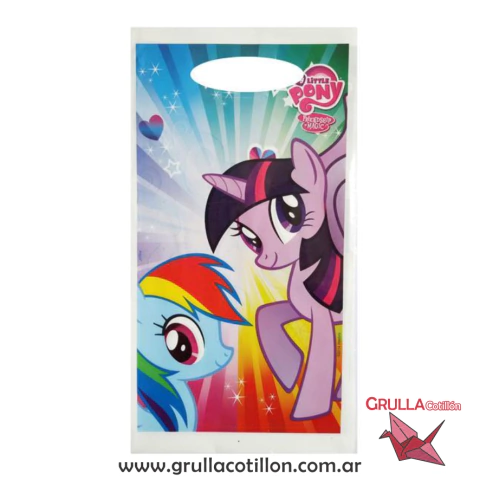 BOLSITAS MY LITTLE PONY x10