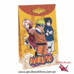 BOLSITA PAPEL ESTUCHE NARUTO x8