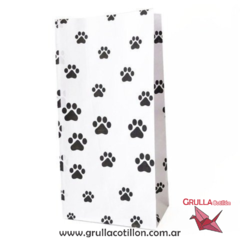 BOLSITA DE PAPEL HUELLITAS x10