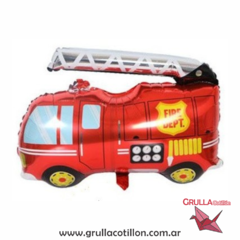 GLOBO MINI CAMION BOMBERO 40 cm.