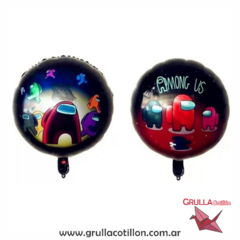 GLOBO AMONG US 18" NEGRO