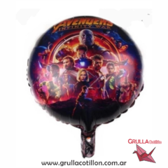 GLOBO AVENGERS PERSONAS 18" en internet